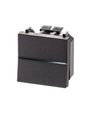 ABB Zenit Антрацит Переключатель 1-клавишный перекрестный (2 мод) | N2210 AN | 2CLA221000N1801 | ABB