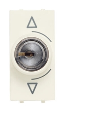 ABB Zenit Антрацит Переключатель с ключом на 3 положения (1 мод) | N2153.1 AN | 2CLA215310N1801 | ABB