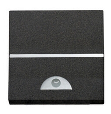 ABB Zenit Антрацит Электронный выключатель с таймером 10 сек - 10 мин., 1000 Вт, (2 мод) | N2262 AN | 2CLA226200N1801 | ABB