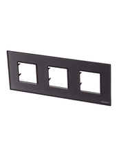 ABB Zenit Стекло Кофейное Рамка 3-я (2+2+2 мод) | N2273 CC | 2CLA227300N3701 | ABB