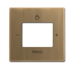 Плата центральная (накладка) для механизма цифрого FM-радио 8215 U, серия Династия, Латунь античная | 8200-0-0190 | 2CKA008200A0190 | ABB