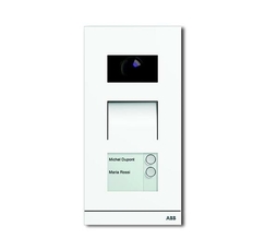 Станция вызывная, видео, двухклавишная, цвет белый матовый | 8300-0-0092 | 2CKA008300A0092 | ABB
