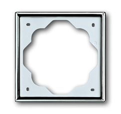 Рамка 1-постовая, серия impuls, цвет хром | 1754-0-4514 | 2CKA001754A4514 | ABB