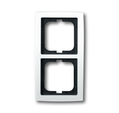 Рамка 2-постовая, серия solo/future, цвет альпийский белый | 1754-0-4539 | 2CKA001754A4539 | ABB