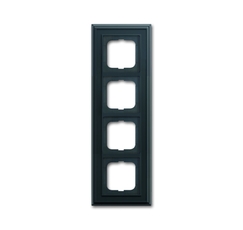 Рамка 4-постовая, серия Династия, антрацит | 1754-0-4608 | 2CKA001754A4608 | ABB