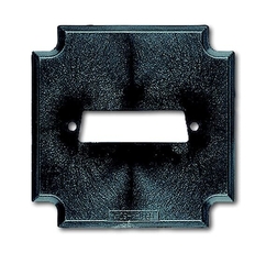 1712 Цоколь для монтажной коробки скрытой установки 1705 U-101, для разъемов D-sub | 1764-0-0240 | 2CKA001764A0240 | ABB