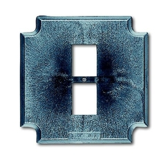 1713 Цоколь для монтажной коробки скрытой установки 1705 U-101, для 2-модульных разъемов Jack 0210 и 0211 | 1764-0-0257 | 2CKA001764A0257 | ABB