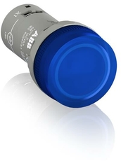 Лампа CL2-513L синяя со встроенным светодиодом 110-130В AC|1SFA619403R5134| ABB