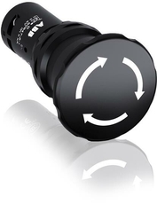 Кнопка аварийной остановки CE4T-10B-11 черная диам. 40 мм отп. поворачиванием|1SFA619550R1076| ABB