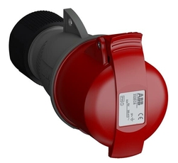 Розетка кабельная Easy&Safe 332EC6,32А,3P+E,IP44,6ч|2CMA102040R1000| ABB