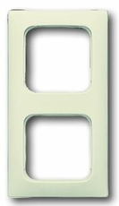 Рамка 2-постовая для кабель-каналов, Busch-Duro 2000 SI, слоновая кость | 1725-0-1550 | 2CKA001725A1550 | ABB