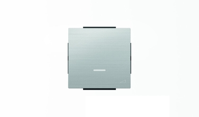 Клавиша для механизма клавишного светорегулятора арт.8160.1, серия SKY, цвет нержавеющая сталь|2CLA856010A1401| ABB