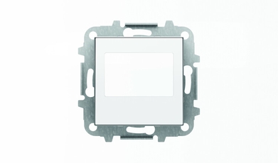 Накладка для механизма цифрового FM-радио арт.9368 и/или механизма (блока) ДУ арт.9368.2, серия SKY, цвет альпийский белый|2CLA856800A1101| ABB