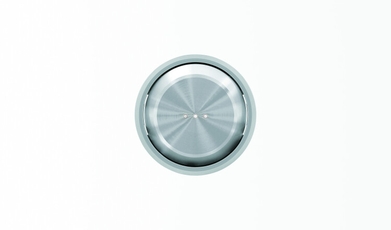 Клавиша для 1-клавишных выключателей/переключателей/кнопок с линзой подсветки, серия SKY Moon, кольцо хром|2CLA860130A1401| ABB