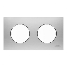 Рамка 2-постовая, серия SKY Moon, цвет нержавеющая сталь|2CLA867200A4001| ABB