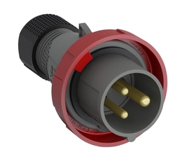 Вилка кабельная Easy&Safe 216EP9W, 16А, 2P+E, IP67, 9ч|2CMA101073R1000| ABB