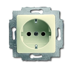 Розетка SCHUKO 16А 250В, цвет слоновая кость | 2011-0-2720 | 2CKA002011A2720 | ABB