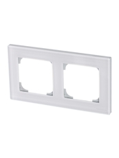 ABB Zenit Стекло Белое Рамка 2-я (2+2 мод) | N2272 CB | 2CLA227200N3001 | ABB