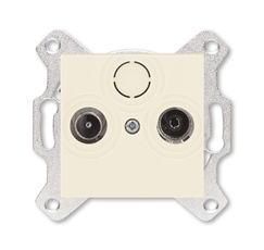 ABB Levit Слоновая кость Розетка TV-R проходная 7дБ | 5011H-A03607 17W | 2CHH083607A6017 | ABB