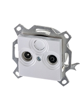 ABB Levit Жемчуг Розетка TV-R проходная 7дБ | 5011H-A03607 68W | 2CHH083607A6068 | ABB