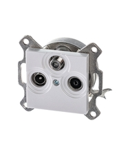 ABB Levit Жемчуг Розетка TV-R-SAT единственная | 5011H-A03303 68W | 2CHH083303A6068 | ABB