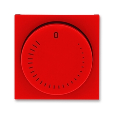 ABB Levit Красный / дымчатый чёрный Накладка для механизма регулирования скорости вращения вентилятора | 3294H-A00130 65 | 2CHH940130A4065 | ABB