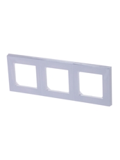 ABB Levit Белый / белый Рамка 3-ая | 3901H-A05030 03W | 2CHH015030A6003 | ABB