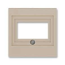 ABB Levit Кофе макиато / белый Накладка для розеток USB / HDMI / VGA Кофе макиато | 5014H-A00040 18 | 2CHH290040A4018 | ABB