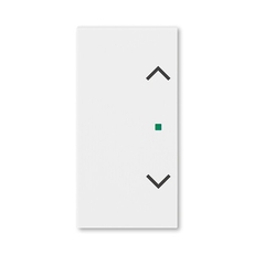 ABB Levit Белый Клавиша 2-ая с символом жалюзи free@home | 6220H-A02002 03 | 2CHH622002A4003 | ABB