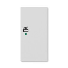 ABB Levit Серый Клавиша 2-ая правая с символом сцены free@home | 6220H-A02203 16 | 2CHH622203A4016 | ABB