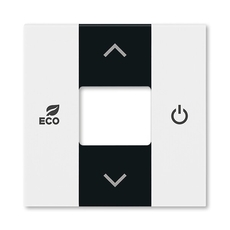 ABB Levit Белый Накладка для комнатного терморегулятора free@home | 6220H-A03000 03 | 2CHH623000A4003 | ABB