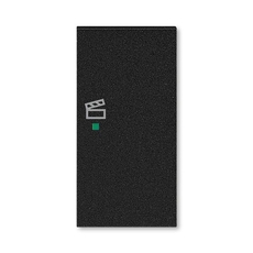 ABB Levit Антрацит Клавиша 2-ая правая с символом сцены free@home | 6220H-A02203 63 | 2CHH622203A4063 | ABB