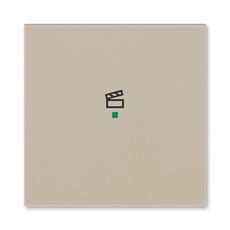 ABB Levit Кофе макиато Клавиша 1-ая с символом сцены free@home | 6220H-A01003 18 | 2CHH621003A4018 | ABB