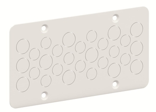 CZF13 Фланец для метрических сальников метал. 16xM16, 12xM20 | ZP63 | 2CPX052443R9999 | ABB