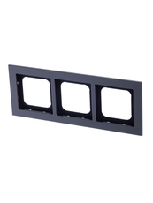 Рамка 3-постовая, Axcent, металл, платина | 2CKA001754A4690 | ABB