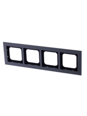 Рамка 4-постовая, Axcent, металл, платина | 2CKA001754A4691 | ABB