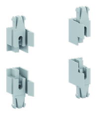Держатель EDF профиля CZ11 в шкафах ComfortLine B (4 шт в комплекте) | 2CPX052552R9999 | ABB
