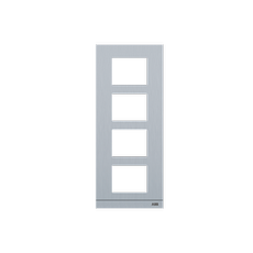 Рамка станции вызова, размер 1/4, серебристый | 2TMA200160A0015 | ABB