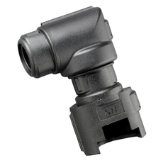 Разъем Deutsch CI, нейлон 6, черный, d16мм, угол 90, 8 выводов, CI16-90-DT8 | 7TCA298010R0322 | ABB