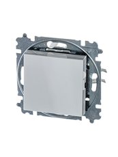 ABB Levit Серый / белый Переключатель перекрёстный 1-кл. | 3559H-A07445 16W | 2CHH590745A6016 | ABB