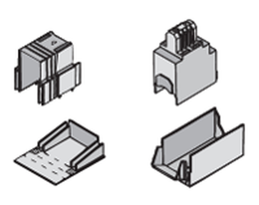 Комплект клеммных крышек OZXB3K комплект = 3 крышки | C1SCA022264R0440 | ABB