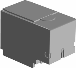 Комплект клеммных крышек OTS400G1S/4 короткая серая комплект - 4 крышки | C1SCA022736R9650 | ABB