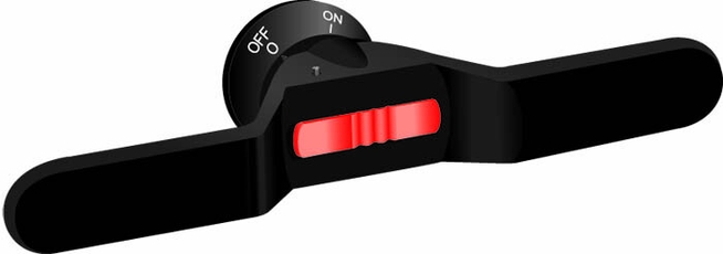 Ручка управления OHB200J12PE011 (черная) для управления реверсивными рубильниками типа ОТ1000..1600Е_C | 1SCA022873R4230 | ABB