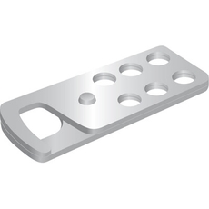 Плата L6 для установки 6-ти навесных замков | 2CMA144539R1000 | ABB