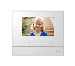 Абонентское устройство, видео 4,3, белый глянц M22311-W | 2TMA070020W0057 | ABB