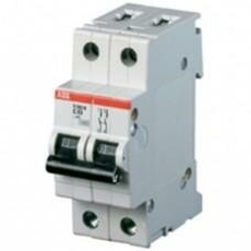 Выключатель автоматический двухполюсный S202 25А C 6кА (S202 C25) | 2CDS252001R0254 | ABB