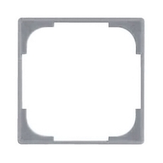 ABB Basic 55 Декоративная вставка Серебристый металлик | 1726-0-0223 | 2CKA001726A0223 | ABB