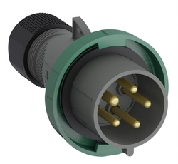 Вилка кабельная Easy&Safe 416EP2W, 16А, 3P+N+E, IP67, 2ч|2CMA101086R1000| ABB