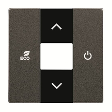 CP-RTC-N2AN Накладка терморегулятора free@home, Zenit, антрацит | CP-RTC-N2AN | 2CLA224060N1802 | ABB