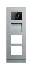 Станция вызова, видео, 1/4, без клавишных модулей, сталь | M21323N6-S | ABB
